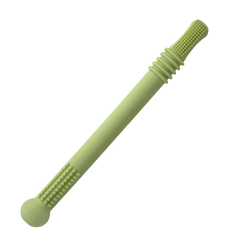 The Teether That Actually Works (And Saves Your Fingers From Biting!) Silicone Hollow Teething Tube