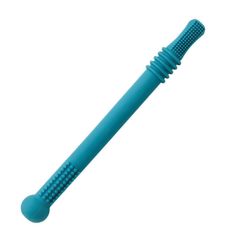 The Teether That Actually Works (And Saves Your Fingers From Biting!) Silicone Hollow Teething Tube