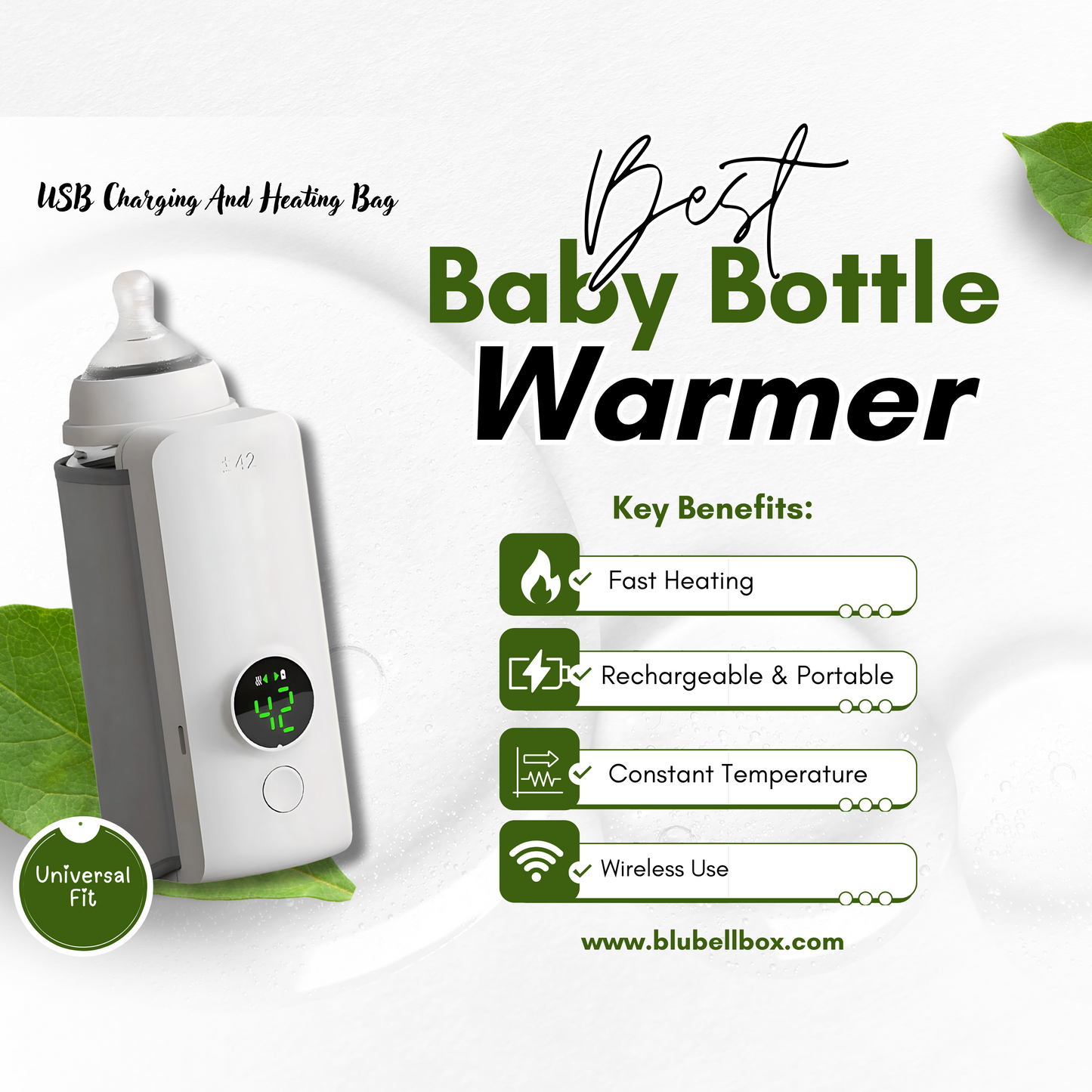 Hot Milk On-The-Go! The Wireless Bottle Warmer That Saves Sleep-Deprived Parents